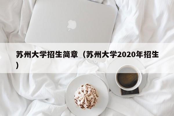 苏州大学招生简章（苏州大学2020年招生）