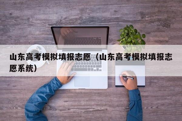 山东高考模拟填报志愿（山东高考模拟填报志愿系统）