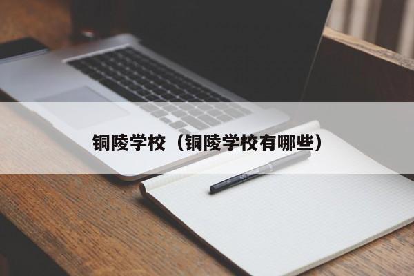 铜陵学校（铜陵学校有哪些）