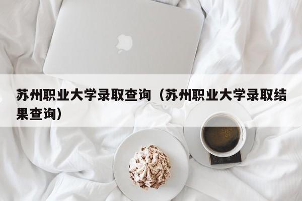 苏州职业大学录取查询（苏州职业大学录取结果查询）