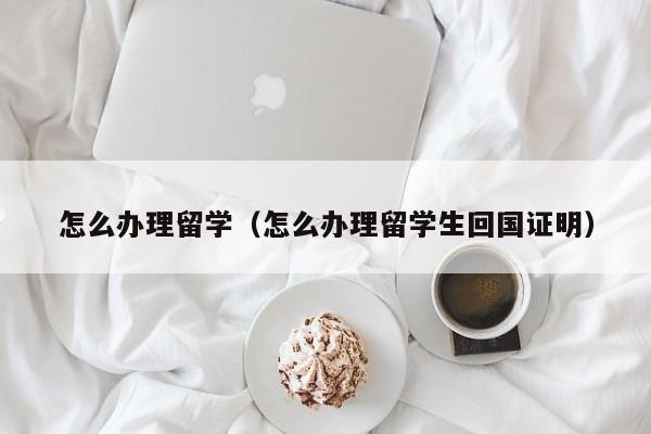 怎么办理留学（怎么办理留学生回国证明）