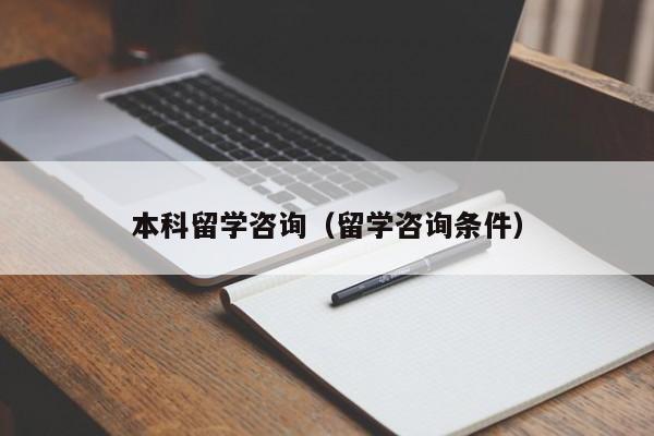 本科留学咨询（留学咨询条件）